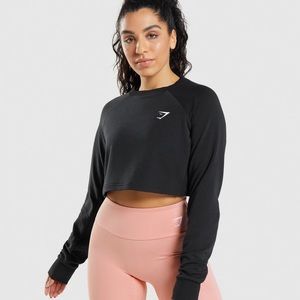 Gymshark black long sleeve size medium